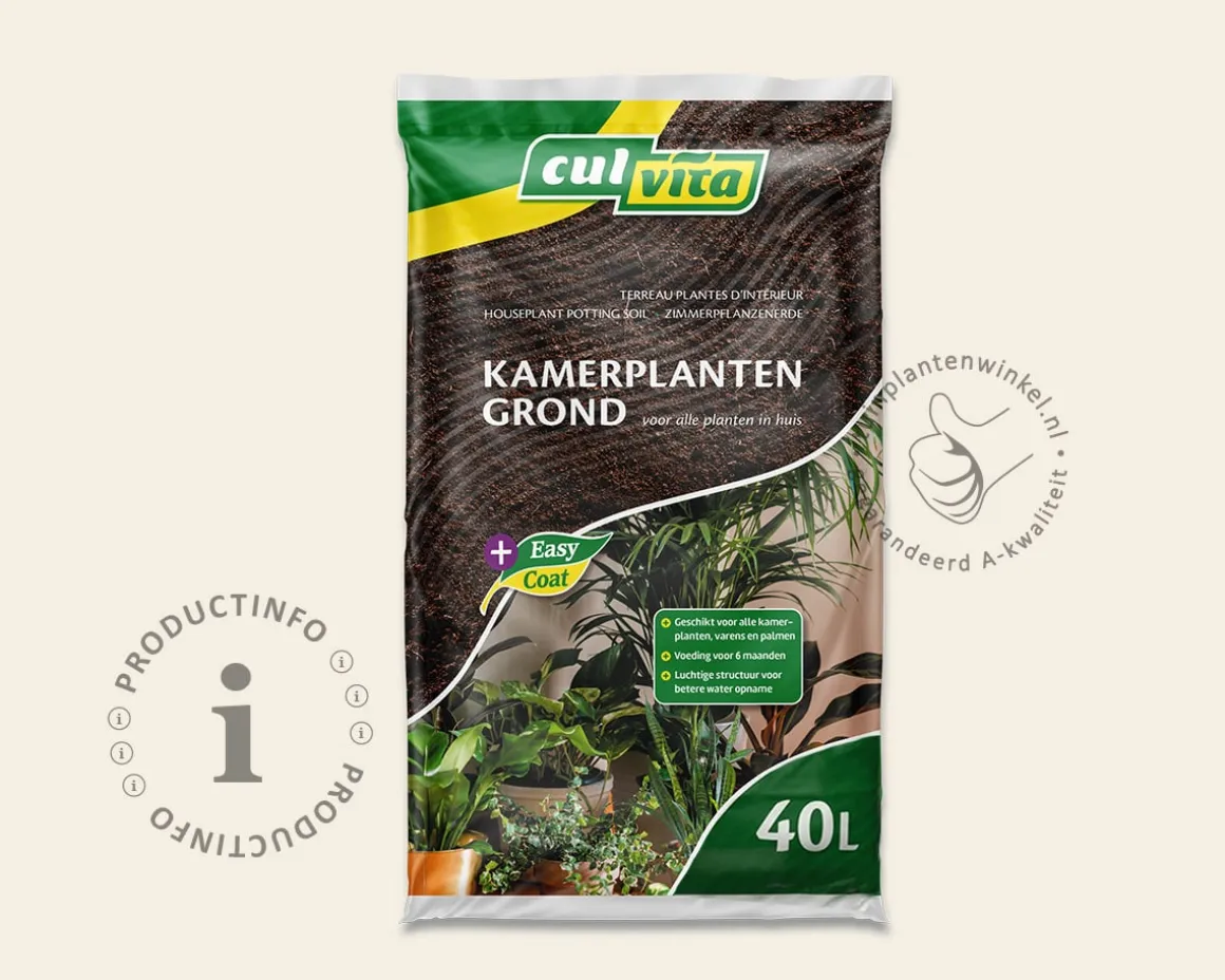 Potgrond kamerplanten
