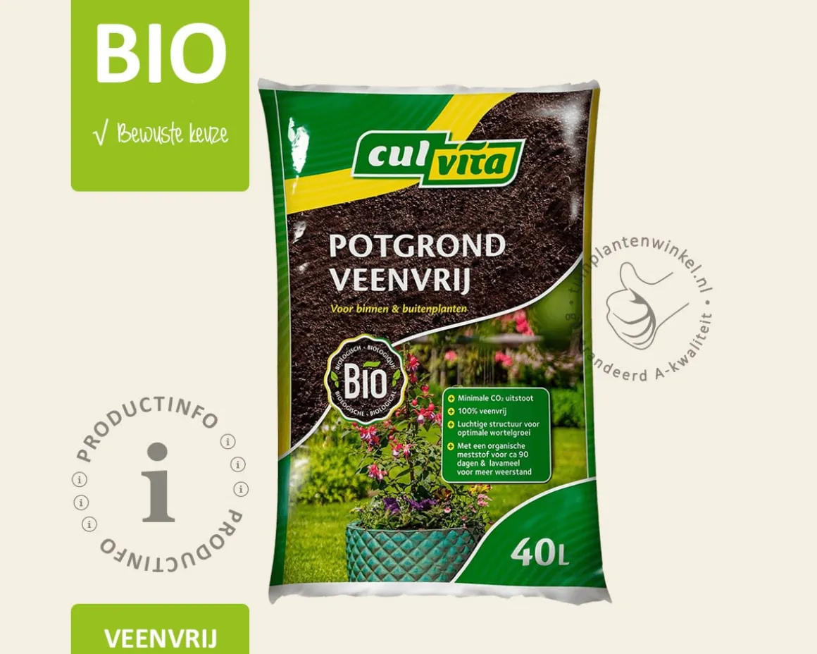 Veenvrije potgrond